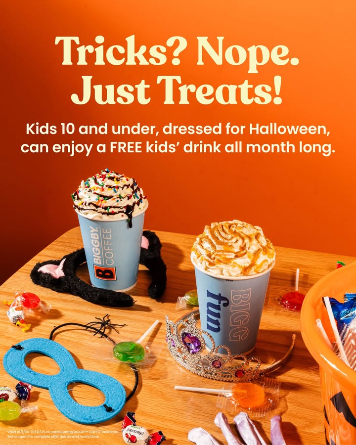 Calling all little ghosts, goblins, and superheroes!