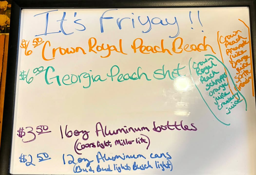 Friday specials at Hitch-N-Post Bar & Grill !