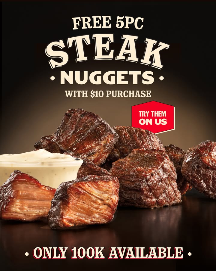 This isn’t a drill. It’s FREE nuggets.