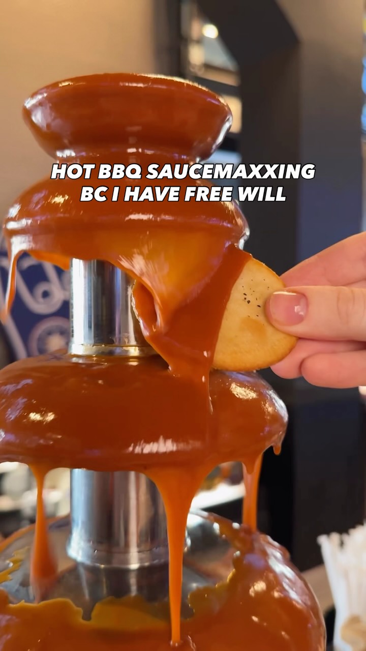 HOT BBQ SAUCEMAXXING BC I HAVE FREE WILL