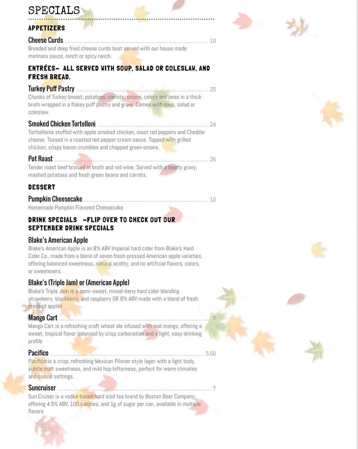 🍁 FALL FLAVORS ARE HERE AT E.G.