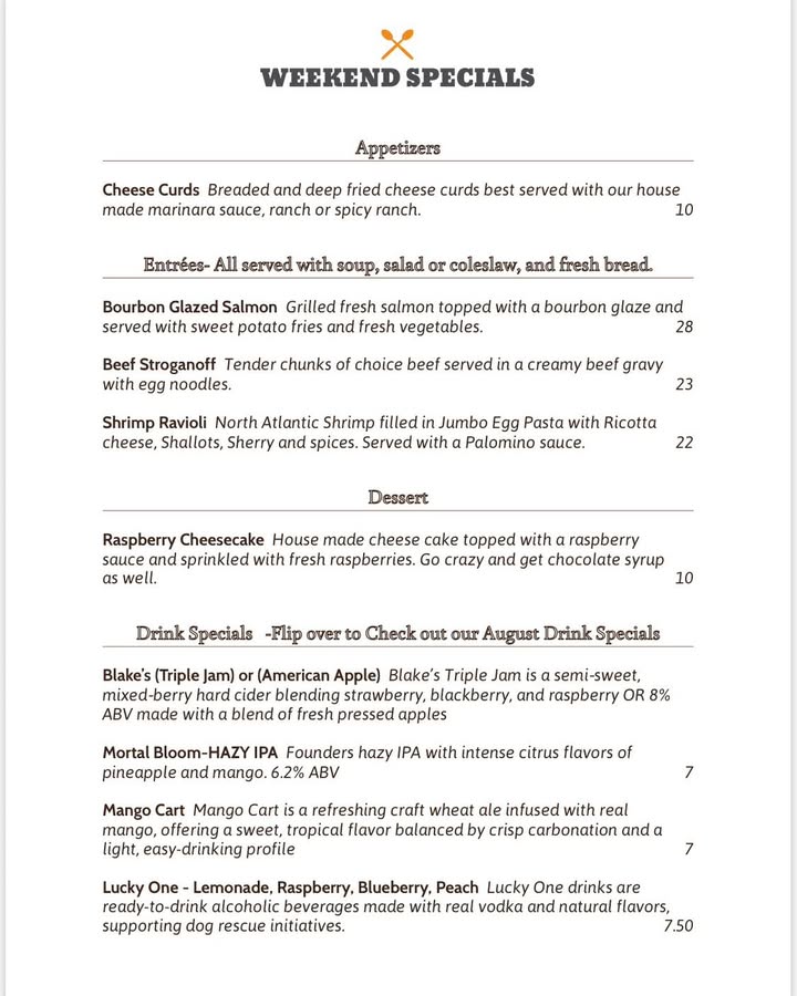 🔥 Weekend Specials at E.G.
