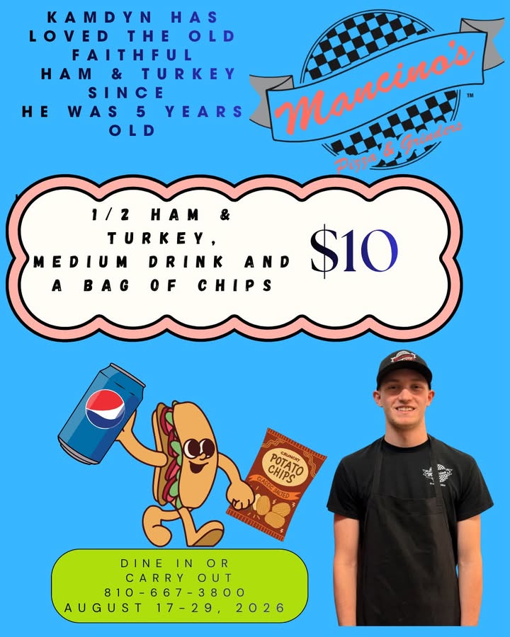 Kam has been a loyal customer way before he could drive, thanks to his parents.