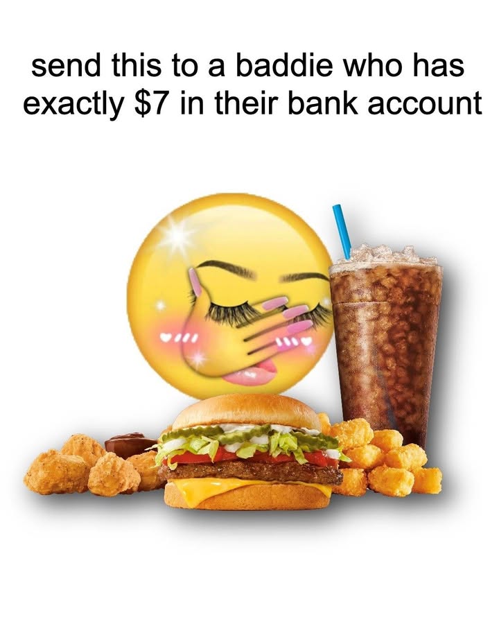 that’s just enough to get the $7 big deal meal