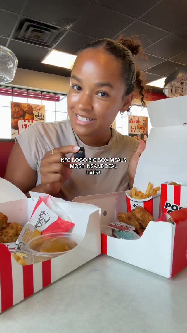 finally, the perfect budget friendly meal for me and twin bogo big box now...