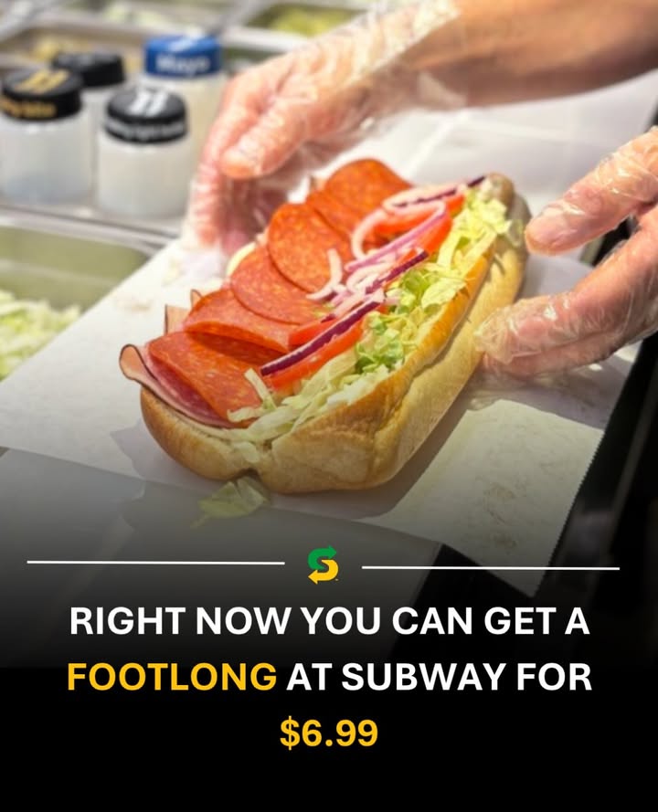 Sub Club Members! consider this your sign to get a footlong on our app/online.